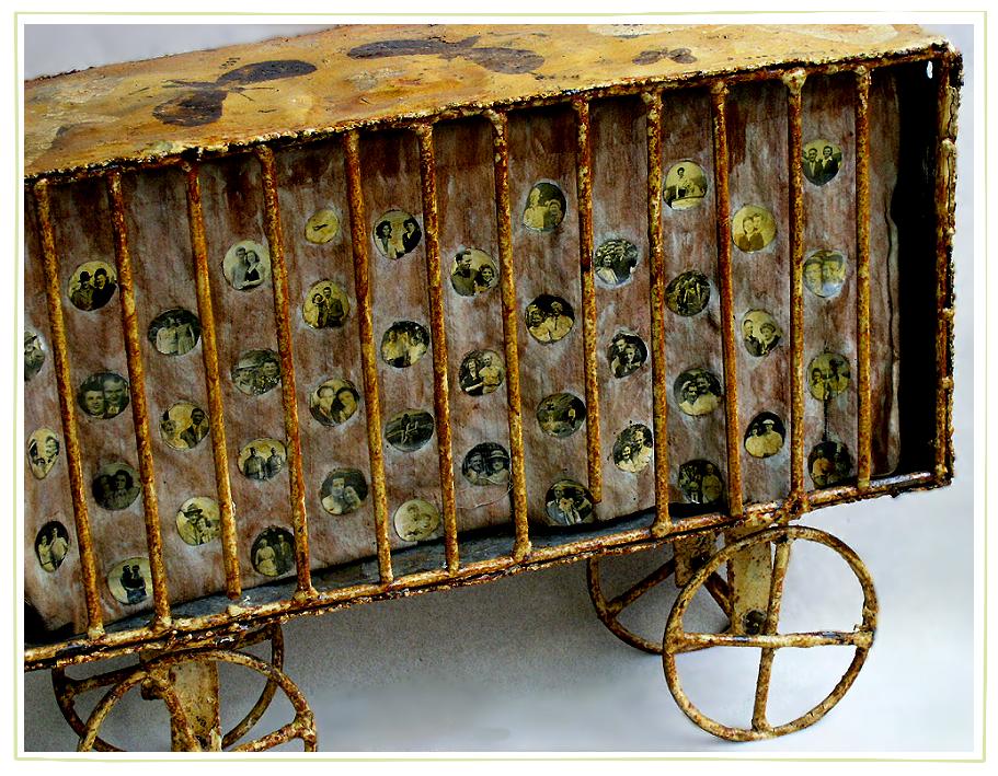 circus wagon detail