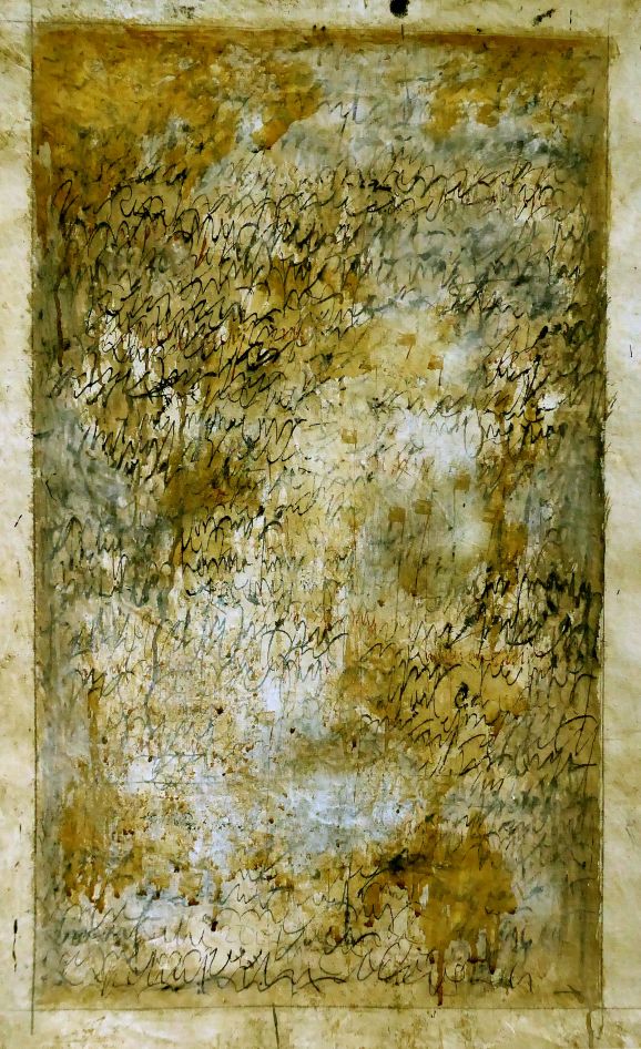 asemic wall story 37x26